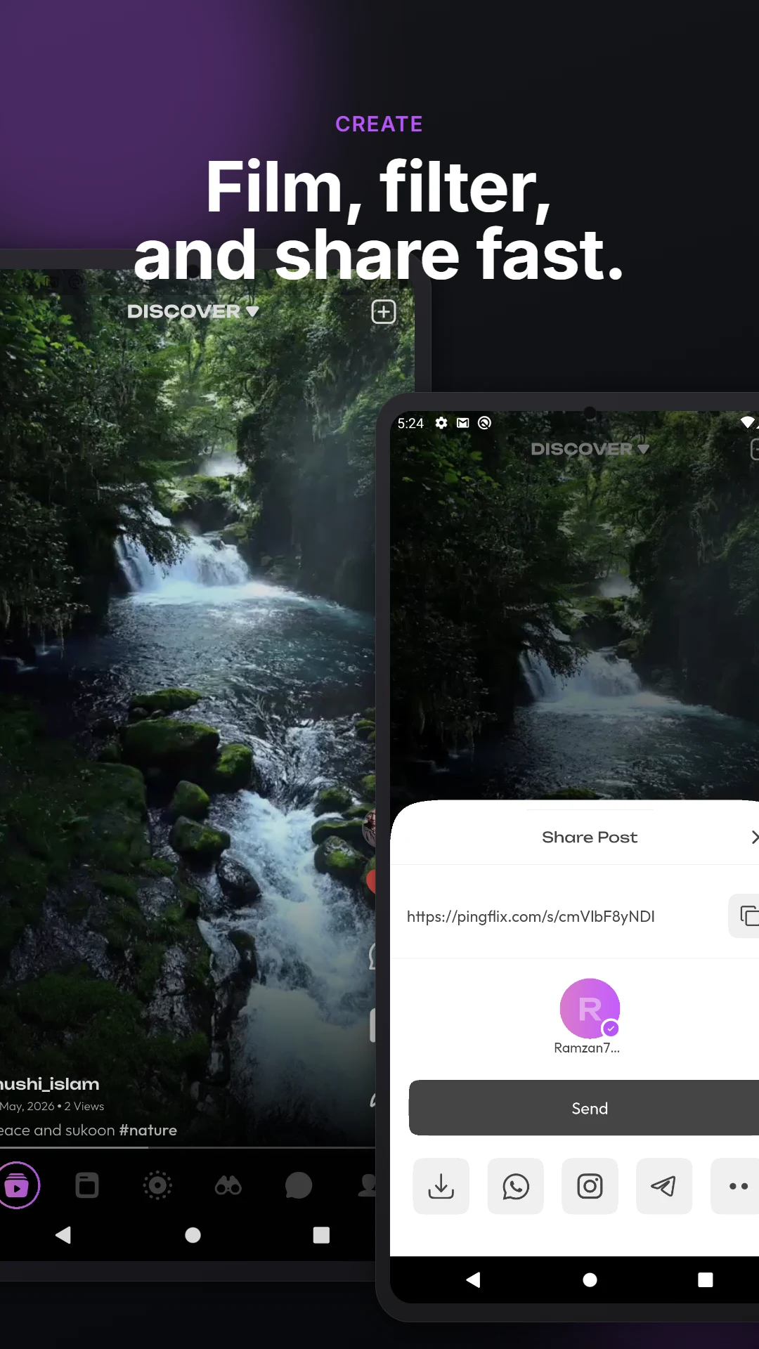 PingFlix screenshot